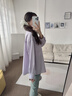 香影【黑科技防曬襯衫】襯衣女長(cháng)袖2025夏裝新款香芋紫色薄款外套 紫色 M 160/84A/95-110斤 曬單實(shí)拍圖