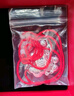 中國黃金（CHINA GOLD）銀手鐲嬰兒寶寶銀鐲子一對滿(mǎn)月銀手鐲寶寶滿(mǎn)月禮物 足銀百福套裝【約23g】 曬單實(shí)拍圖