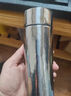 波塞尼 BOSENAIL德國(guó)精工純鈦保溫杯鈦合金商務(wù)辦公泡茶水分離杯子便攜車(chē)載杯送禮 暗夜灰 450ML 曬單實(shí)拍圖