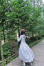 馬迪安2025夏季新款冰絲時(shí)尚防曬衣女修身長款防紫外線透氣防曬服外套衫 淺灰色(可拆卸大帽檐) 均碼 建議80-140斤 曬單實(shí)拍圖