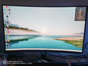 SANC盛色32英寸4K曲面165Hz電競顯示器 HVA快速液晶 可壁掛 低藍光不閃屏 電競電腦屏幕 C9uPro C9uPro普通支架4K曲面電競屏 曬單實(shí)拍圖