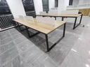 中偉（ZHONGWEI）屏風(fēng)工位職員辦公桌員工工位職員位鋼架電腦桌單人位 曬單實(shí)拍圖
