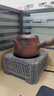 柴燒陶壺?zé)畨乩蠋r泥煮茶壺砂銚手工紅泥炭爐壺電陶爐粗陶煮茶器 老巖泥大煮茶壺 1000ml 曬單實(shí)拍圖