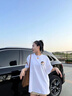 一寸相思聯(lián)名蠟筆小新白色短袖t恤女純棉2025新款夏季卡通印花寬松體恤潮 白色（蠟筆小新小狗款） L (100-110斤） 曬單實拍圖