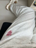 安踏加絨保暖運動長褲女士冬季新款針織褲子休閑百搭束腳衛(wèi)褲 曬單實拍圖