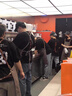 易美購純棉餐飲工作服短袖男夏季服務(wù)員燒烤定制超市水果店t恤印字logo 黑色T恤 L 曬單實(shí)拍圖