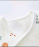 童泰（TONGTAI）嬰兒和服套裝秋冬保暖0-3月新生兒衣服寶寶純棉上衣褲子橘色59cm 曬單實(shí)拍圖