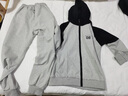G.DUCKKIDS男童套裝春裝新款兒童套裝春秋冬衣服中大童運(yùn)動(dòng)服開衫兩件套男孩 灰色拼色08套裝 110 建議身高100-110cm年齡4-5 曬單實(shí)拍圖
