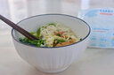 巛焦碗盤餐具家用陶瓷餐具整套簡約現(xiàn)代釉下彩厚款碗碟飯碗盤子微波爐 18件套【4人食】配面碗 曬單實拍圖