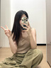 圣圖朗卡通黑色煤球適用iphone16promax蘋果15plus手機(jī)殼新款13液態(tài)硅膠12高級(jí)膚感14情侶全包11保護(hù)套 黑煤球【古董白】液態(tài)硅膠-鏡頭全包  iPhone 16 pro 曬單實(shí)拍圖