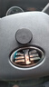 韞舜汽車(chē)車(chē)載支架 重力車(chē)載手機導航粘貼式金屬磁吸方向盤(pán)手機支架 黑色丨精致小巧丨磁吸通用 曬單實(shí)拍圖