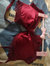 浪莎紅色胸罩套裝聚攏收副乳調(diào)整本命年結(jié)婚屬蛇年女士內(nèi)衣無鋼圈文胸 曬單實拍圖