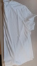 胖子年夏季冰絲短袖涼感t恤大碼男裝上衣加肥加大透氣薄款圓領(lǐng)速干衣 白色【8111】 8XL 【260-280斤】 曬單實(shí)拍圖