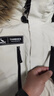 坦博爾冬季新款羽絨服男女同款極寒保暖毛領(lǐng)防水外套TEF560535D 北極熊白 XL (180) 曬單實(shí)拍圖