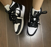 耐克（NIKE）男鞋秋冬季新款運動(dòng)鞋Air Jordan Mid 1 aj1中幫板鞋休閑籃球鞋 554724-174黑曜石 40 曬單實(shí)拍圖