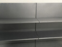 優(yōu)依福立式洞洞板置物架電競房裝飾布置落地金屬免打孔電腦桌面收納改造 雙層黑 93*190*38贈層板*2洞板*4 曬單實(shí)拍圖