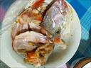 鯨甘郎三文魚(yú)頭生鮮新疆三文魚(yú)邊角料新鮮碎肉煎烤煲湯國產(chǎn)海鮮水產(chǎn)10斤 三文魚(yú)頭 凈重2斤裝（約2-4只） 曬單實(shí)拍圖