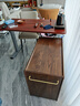 源氏木語(yǔ)實(shí)木移動(dòng)茶水柜燒水壺一體邊幾置物架家用客廳沙發(fā)側邊柜 白蠟木胡桃色0.78m(不帶茶盤(pán)) 曬單實(shí)拍圖