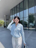 回力冰絲防曬衣女款2025新款夏季短款小個子大帽檐開衫戶外騎行防曬服 曬單實拍圖