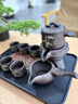 毓器原礦紫砂功夫茶具套裝防燙高端自動懶人泡茶神器輕奢高檔泡茶壺 9頭紫砂庭竹套組 曬單實拍圖