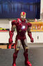 卓獅鋼鐵俠人偶模型復仇聯(lián)盟關(guān)節可動(dòng)玩具擺件可拆卸合金鋼鋼鐵俠 金屬漆鋼鐵俠(燈光禮盒版)可動(dòng) 曬單實(shí)拍圖