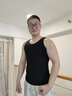 莫代爾純棉大碼背心男士打底全棉運動(dòng)健身背心吊帶工字馬甲男款內穿汗衫 灰色+白色+黑色  3件 XL 【120-140斤】 曬單實(shí)拍圖