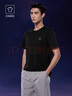 海瀾之家（HLA）短袖T恤男三體聯(lián)名系列25夏季短袖男夏 黑色26 5XL 195/112A 推薦214~220斤 曬單實拍圖
