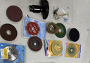 牛享 家用多功能手電鉆轉(zhuǎn)角磨機(jī)切割打磨片拋光連接桿工具配件套裝100型 實用性金屬木材瓷磚切割打磨15件套 曬單實拍圖