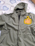 U.S. POLO ASSN.夾克男連帽商務(wù)休閑寬松工裝輕商務(wù)防風防水外套 軍綠色 XL 曬單實拍圖
