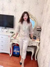 俞兆林優(yōu)品媽媽夏裝襯衫套裝新中式中老年女裝襯衣套裝夏季國(guó)風(fēng)氣質(zhì)春秋衣服 綠色上衣+米白褲子 2XL 建議105-120斤 曬單實(shí)拍圖