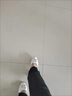 大東女士真軟皮單鞋女2025新款漆皮尖頭低跟防滑休閑上班日常媽媽小皮鞋 米白色 36 標(biāo)準(zhǔn)碼 曬單實(shí)拍圖