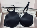 維多利亞的秘密 PINK前扣式2804/2805美背款圓盤(pán)外擴文胸胸罩內衣 2ZUO黑色-薄款 11261411 80D （36D） 曬單實(shí)拍圖