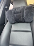 齊選翻毛皮汽車(chē)護頸頭枕腰靠枕墊套裝高檔適用于理想問(wèn)界小米奔馳后排 頭枕1個(gè) 【尊貴黑】翻毛皮+泡泡棉 曬單實(shí)拍圖