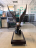 RWTW《大鵬展翅》全銅老鷹擺件大展宏圖雄鷹新中式客廳辦公室桌工藝品 《大鵬展翅》(大號(hào)) 曬單實(shí)拍圖