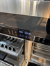 岡田（日本）集成灶三眼大尺寸一體式蒸烤三眼集成灶消毒柜獨立蒸烤箱三灶頭集成灶電磁爐集成烹飪中心 1.5米-三頭灶+消毒柜+儲物柜 天然氣12T 曬單實(shí)拍圖