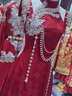 泰勒馬丁秀禾服新娘2025新款情侶裝結(jié)婚禮服敬酒服古裝嫁衣婚服唐裝 S2465(僅女裝) L 曬單實拍圖