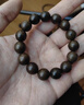 印度老山檀手串陰沉檀香木手鏈文玩佛珠天然陰沉木手串男女送禮物 15mm15珠 曬單實(shí)拍圖