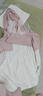 Simboo2025新款夏季upf50+防曬衣女披肩薄款防紫外線(xiàn)防曬服運動(dòng)外套上衣 KY1777S霜云白/藕粉-女 L 曬單實(shí)拍圖