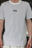 Gap男女裝2025夏季新款logo條紋純棉短袖T恤常規(guī)上衣美版 藏藍(lán)色條紋 768022 M 美碼 L亞洲碼180/96A 曬單實(shí)拍圖