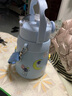 颯望【德國】新款保溫杯女生高顏值杯子女保溫水杯大肚杯不銹鋼吸管杯 【乳白色】 1000ml 曬單實(shí)拍圖