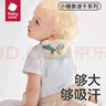 bc babycare隔汗巾兒童純棉幼兒園墊背巾寶寶吸汗巾紗布嬰兒大號(hào)a類 凱斯利天青 （3條裝） 28*52cm 曬單實(shí)拍圖