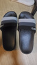 一雙穿三年無(wú)異味防滑男款拖鞋男夏季耐磨浴室防臭室內家居洗澡防滑四季男士涼拖鞋高級靜音防臭 黑底灰色 40-41【適合39-40腳穿】 曬單實(shí)拍圖