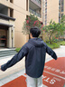李寧戶(hù)外CF溯｜萬(wàn)龍甲沖鋒衣男子25秋季新款寬松百搭戶(hù)外潮流運動(dòng)外套 黑色-4 XL 曬單實(shí)拍圖