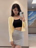 相伊戀人短裙女2025年夏季新款性感包臀裙小個(gè)子學(xué)院風(fēng)防走光a字半身裙褲 灰色 L 【適合105-115斤】 曬單實(shí)拍圖