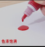 西瑪（SIMAA）10ml 光敏印油紅色 光敏印章油 財(cái)務(wù)印章印臺(tái)專用 辦公用品 19766Z 曬單實(shí)拍圖