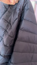 雅鹿【90鴨絨】輕薄羽絨服男士短款輕便秋冬連帽保暖休閑防寒羽絨外套 曬單實拍圖