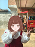 G.DUCKKIDS小黃鴨女童套裝春秋款連衣裙周歲女寶寶公主裙禮服兒童秋冬兩件套 紅色春秋套裝（花朵款?yuàn)A子） 73 尺碼建議3-6個(gè)月12-16斤 曬單實(shí)拍圖