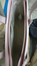 森馬（Semir）女士單肩包新款托特包手提包印花高級感小眾設計大容量上課包包 粉色 曬單實拍圖