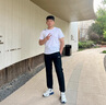 李寧運(yùn)動(dòng)套裝男夏季青少年短袖t恤跑步長(zhǎng)褲訓(xùn)練休閑套裝速干兩件套 白色速干短袖+黑色速干直筒長(zhǎng)褲 XL /180 (150-165斤) 曬單實(shí)拍圖