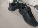 361°運動(dòng)鞋男春夏季男鞋網(wǎng)面鞋透氣輕便休閑男士跑步鞋耐磨鞋子男 烏黑色/皇冠金-網(wǎng)面2280 44 曬單實(shí)拍圖